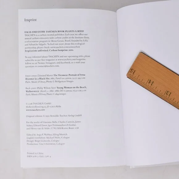 Taschen Impressionist Art 1860 to 1920 Hardcover Walther Impressionism Reference - Picture 14 of 16